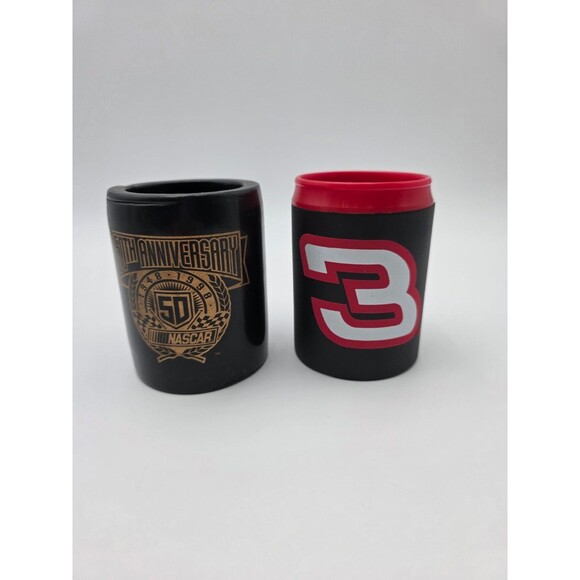 Two Can Cozys #3 Black & Red RCR, 50th Anniversary NASCAR Black & Gold - Picture 1 of 15